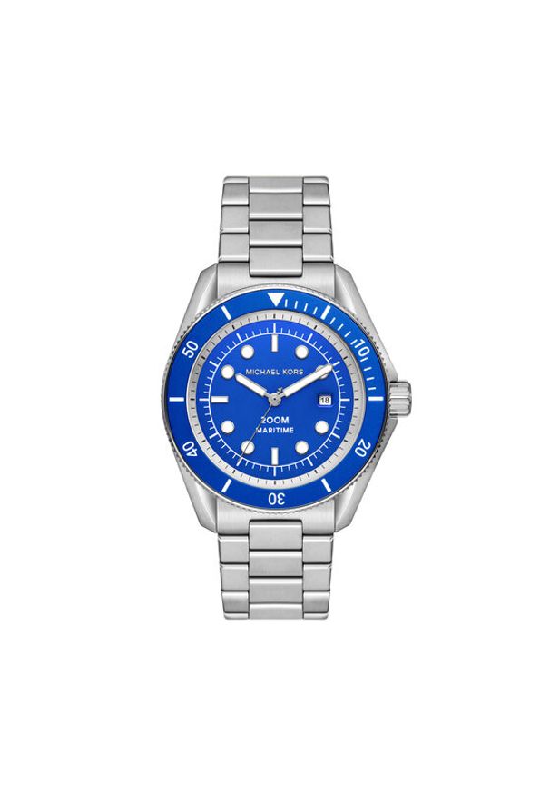 Michael Kors Zegarek Maritime MK9160 Srebrny. Kolor: srebrny
