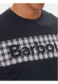 Barbour T-Shirt MTS1496NY91 Granatowy Regular Fit. Kolor: niebieski. Materiał: bawełna #4