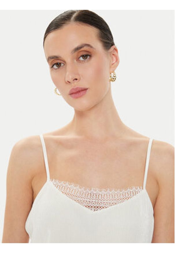 Morgan Top 241-BAMBE Écru Regular Fit. Materiał: syntetyk