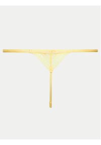 Hunkemöller Stringi Isabelle 205390 Żółty. Kolor: żółty. Materiał: syntetyk