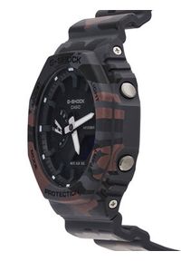 G-Shock Zegarek GA-2100CM-8AER Czarny. Kolor: czarny. Materiał: syntetyk #2