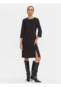 Joseph Ribkoff Sukienka koktajlowa 243005 Czarny Regular Fit. Kolor: czarny. Materiał: syntetyk. Styl: wizytowy #1