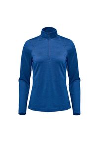 STORMTECH - Damski Sweter Milano Quarter Zip Pullover. Kolor: wielokolorowy, niebieski, szary