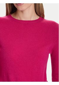 United Colors of Benetton - United Colors Of Benetton Sweter 1002D1K01 Różowy Regular Fit. Kolor: różowy. Materiał: wełna