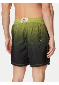Guess Szorty kąpielowe F6GT19 WN172 Zielony ciemny Regular Fit. Kolor: zielony. Materiał: poliamid #4