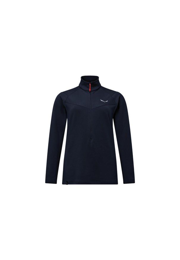 Salewa - Bluza trekkingowa damska Puez Cammino PL HZ Women. Kolor: niebieski. Materiał: materiał