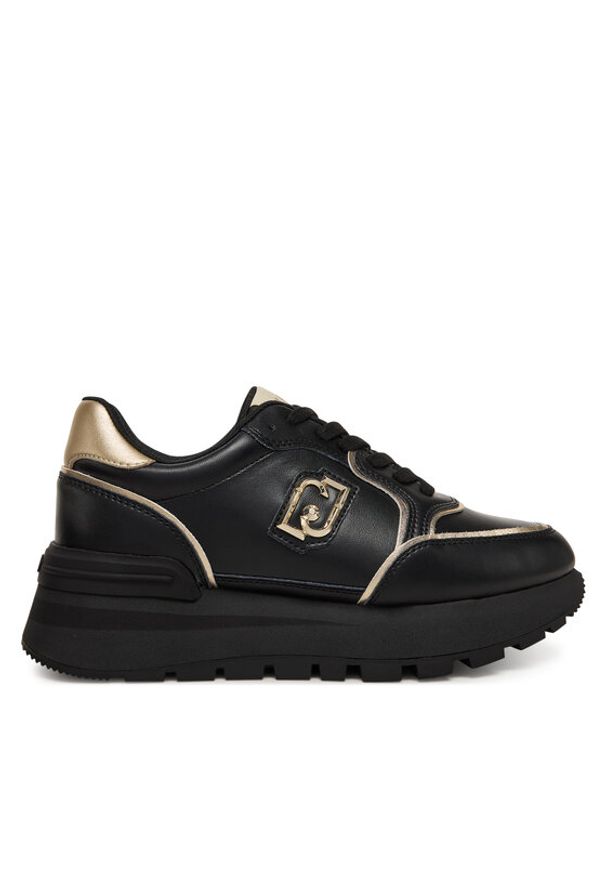 Liu Jo Sneakersy Amazing 25 BF5049 PX026 Czarny. Kolor: czarny. Materiał: skóra