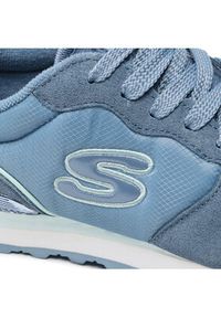 skechers - Skechers Sneakersy Step N Fly 155287/SLT Niebieski. Kolor: niebieski. Materiał: zamsz, skóra #2