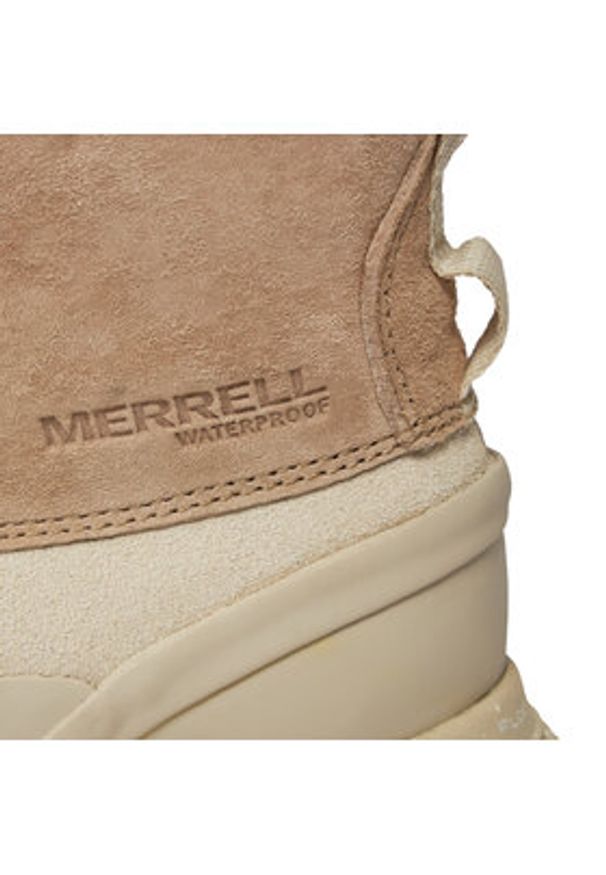 Merrell Śniegowce Siren 4 Thermo Demi Wp J036752 Beżowy. Kolor: beżowy. Materiał: zamsz, skóra