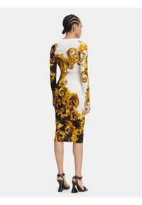 Versace Jeans Sukienka codzienna 80HAO9P0 JS547 Czarny Slim Fit. Okazja: na co dzień. Kolor: czarny. Materiał: wiskoza. Typ sukienki: proste. Styl: casual #4