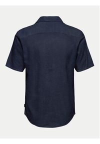 Only & Sons Koszula Caiden 22025116 Granatowy Slim Fit. Kolor: niebieski. Materiał: bawełna #4