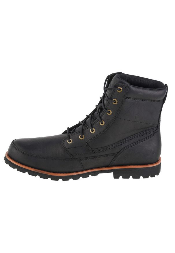 Buty do chodzenia zimowe męskie, Timberland Attleboro PT Boot. Kolor: czarny. Sezon: zima. Sport: turystyka piesza