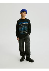 Reserved - Longsleeve Team Williams Racing F1 - czarny. Kolor: czarny. Materiał: bawełna, dzianina. Długość rękawa: długi rękaw #1