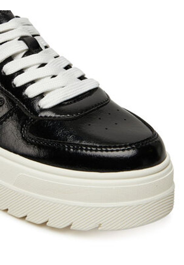 Hugo - HUGO Sneakersy Lyssa 50548151 Czarny. Kolor: czarny. Materiał: skóra