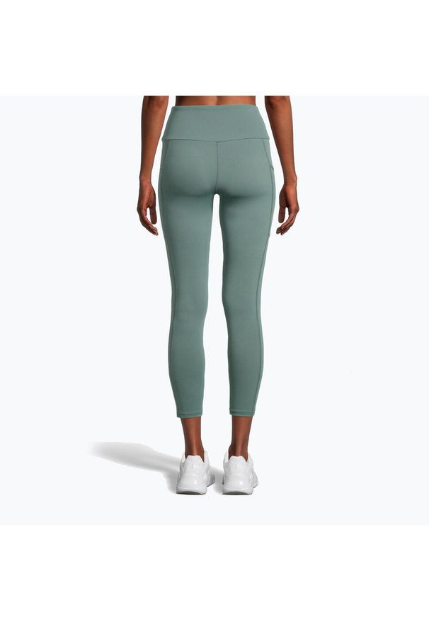 Fila - Legginsy damskie FILA Raga High Waist 7/8. Stan: podwyższony. Kolor: zielony