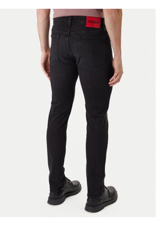 Hugo - HUGO Jeansy 50555179 Szary Regular Fit. Kolor: szary