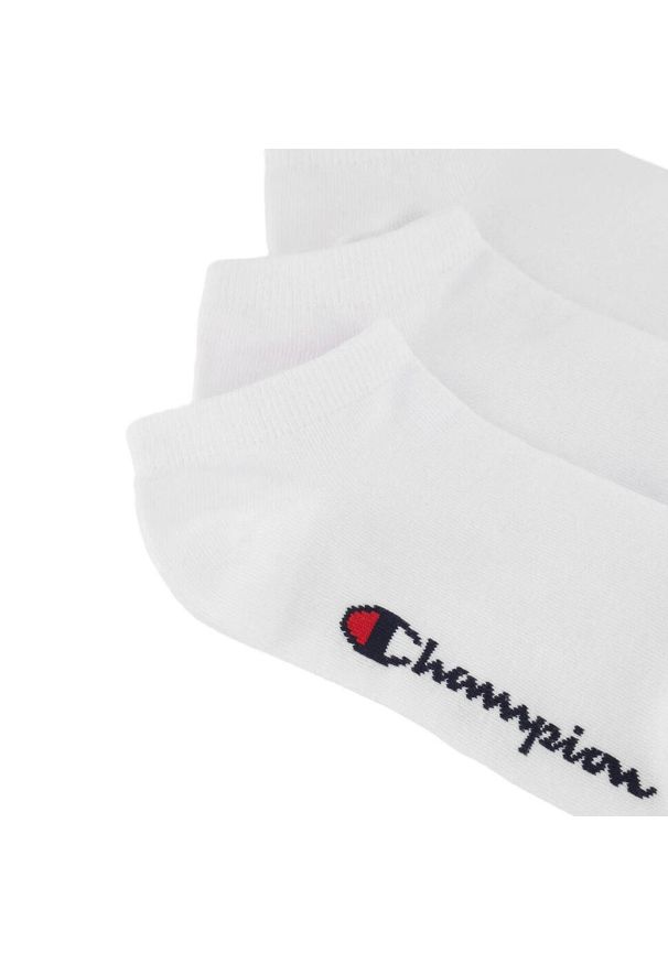 Champion - Skarpetki Do Kostek Męskie WW001 3pak. Kolor: biały