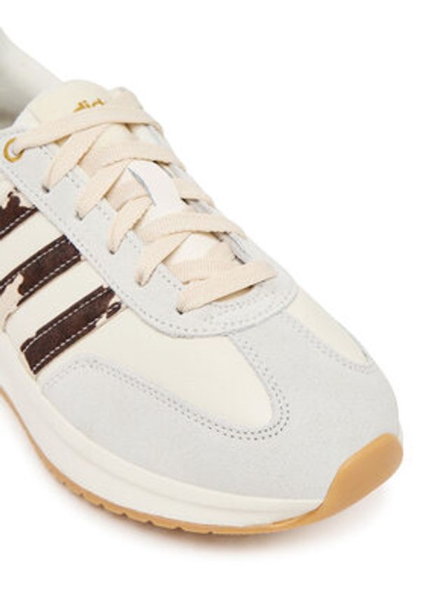 Adidas - adidas Sneakersy Run 70s 2.0 Shoes JP6160 Écru. Kolor: kremowy. Materiał: skóra. Sport: bieganie