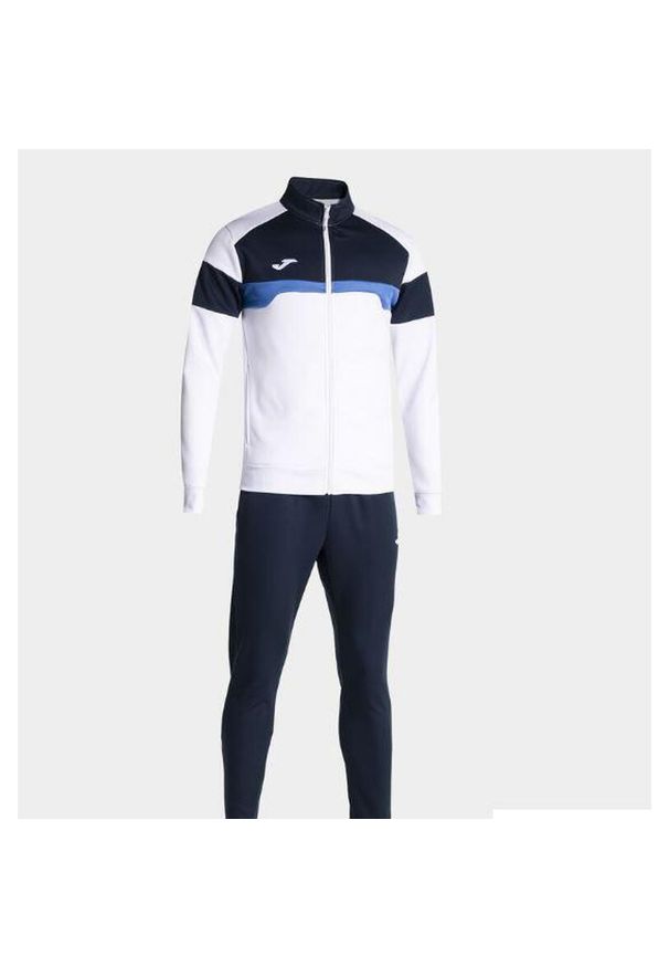 Dres Joma Danubio III Biały/Niebieski. Kolor: biały, niebieski, wielokolorowy. Materiał: poliester. Sport: piłka nożna