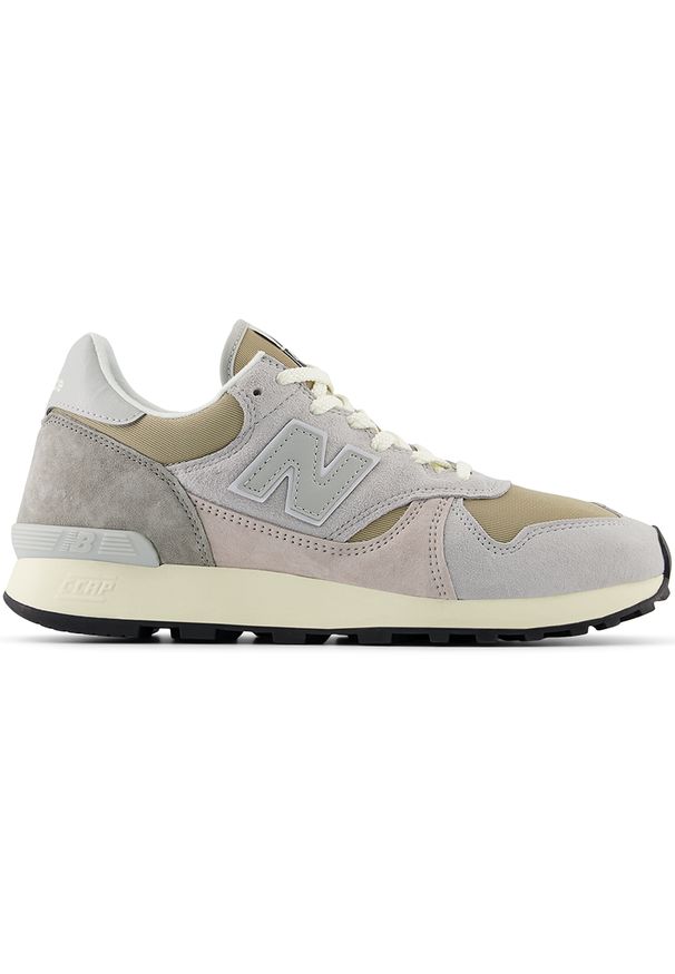 Buty unisex New Balance M475VTI – szare. Okazja: na co dzień. Kolor: szary. Materiał: materiał, zamsz. Szerokość cholewki: normalna