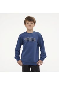 Bluza dziecięca Puma. Kolor: fioletowy. Materiał: materiał