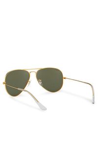 Ray-Ban Okulary przeciwsłoneczne Aviator 0RB3025 Złoty. Kolor: złoty #3