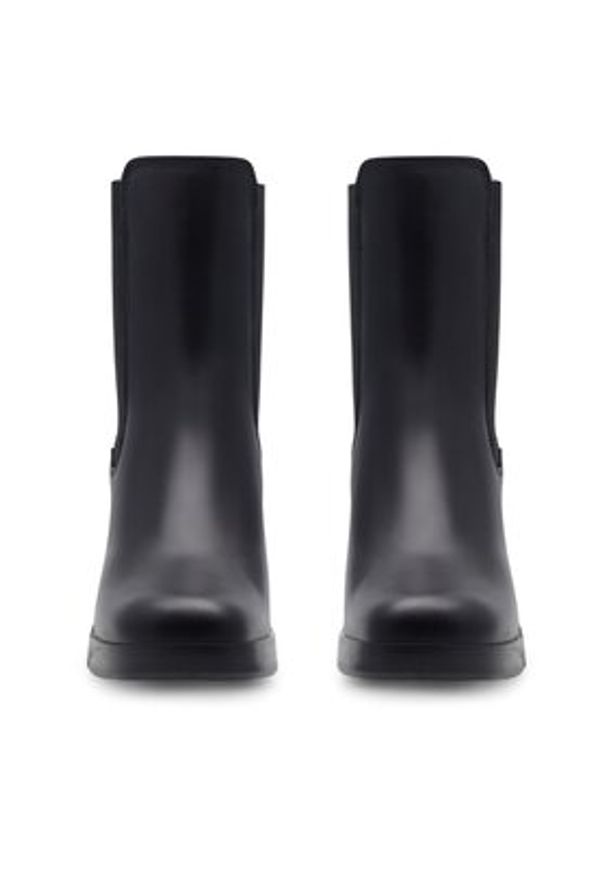 Gino Rossi Botki CELANO-22740NB Czarny. Kolor: czarny. Materiał: materiał