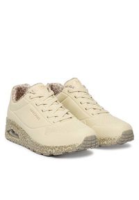 skechers - Skechers Sneakersy Uno - Safari Time 155412/WHLD Beżowy. Kolor: beżowy. Materiał: skóra #2