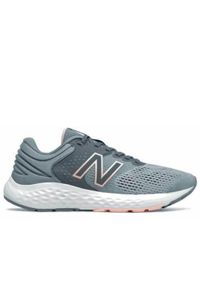Buty do biegania damskie New Balance 520. Zapięcie: sznurówki. Kolor: biały, wielokolorowy, szary. Materiał: materiał, tkanina, syntetyk. Szerokość cholewki: normalna #1