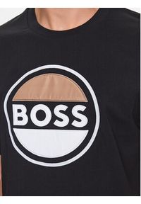BOSS - Boss T-Shirt 50496223 Czarny Regular Fit. Kolor: czarny. Materiał: bawełna #5