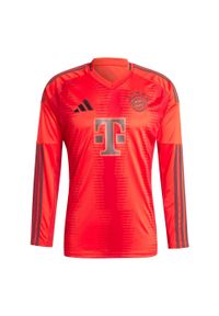 Adidas - Koszulka FC Bayern 24/25 Long Sleeve Home. Kolor: czerwony. Materiał: materiał. Długość rękawa: długi rękaw. Sport: piłka nożna #2