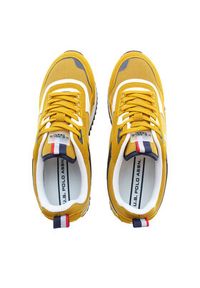 U.S. Polo Assn. Sneakersy Ethan ETHAN001 Żółty. Kolor: żółty. Materiał: materiał #2