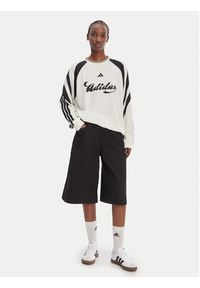 Adidas - adidas Bluzka House Of Tiro KC4007 Biały Loose Fit. Kolor: biały. Materiał: syntetyk #2