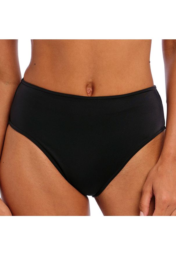 FREYA ACTIVE - Figi do kostiumów kąpielowych dla kobiet Freya Jewel cove. Kolor: czarny. Wzór: jodełka, paski