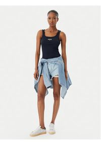 Guess Jeans Szorty jeansowe W6GDZ8 D6364 Niebieski Regular Fit. Kolor: niebieski. Materiał: jeans #2