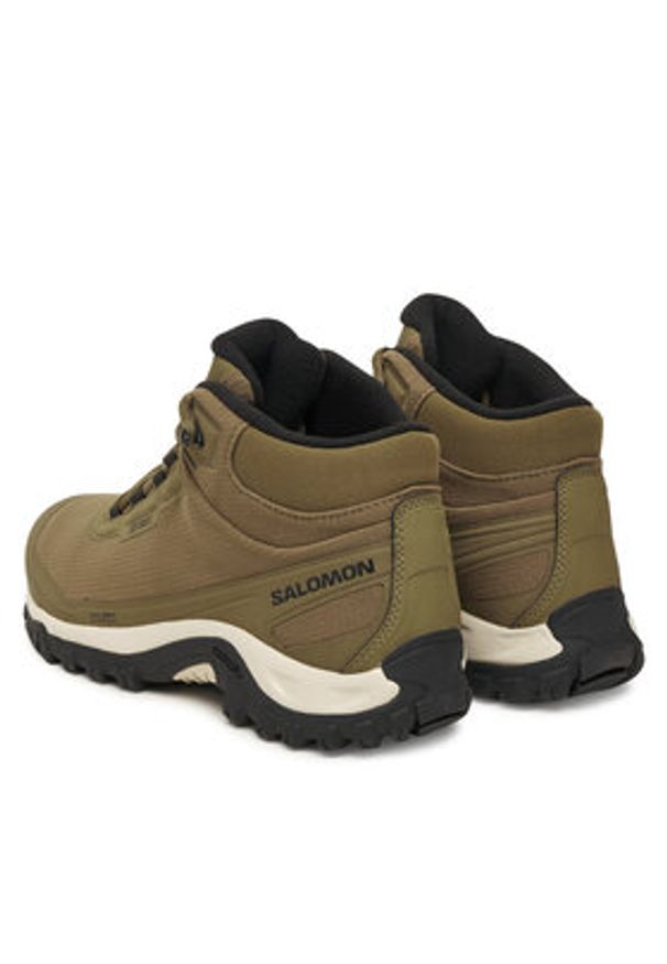 salomon - Salomon Trekkingi Shelter Waterproof L47974000 Khaki. Kolor: brązowy. Materiał: materiał. Sport: turystyka piesza