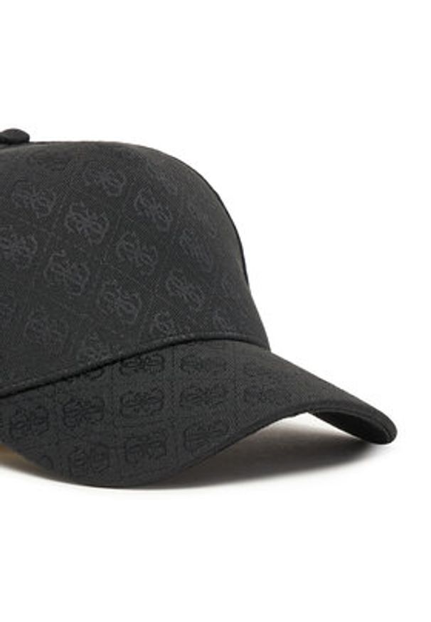 Guess Czapka z daszkiem AW5184 POL03 Czarny. Kolor: czarny. Materiał: materiał