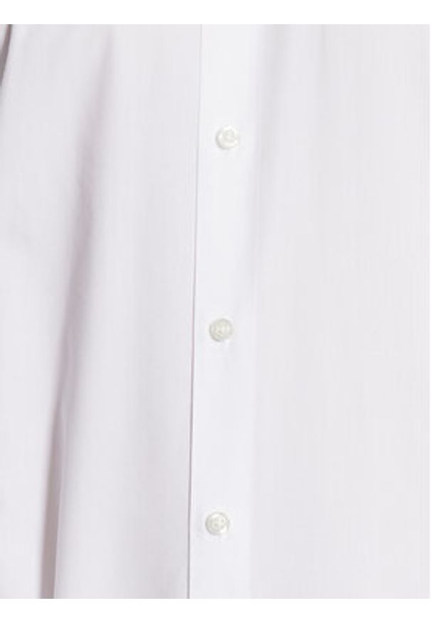 BOSS - Boss Koszula 50490512 Biały Casual Fit. Okazja: na co dzień. Kolor: biały. Materiał: bawełna. Styl: casual
