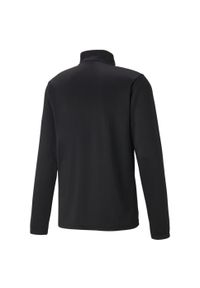 Bluza piłkarska męska Puma teamRISE 1 4 Zip Top. Kolor: biały, wielokolorowy, czarny. Sport: piłka nożna