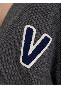 ViCOLO Kardigan 55072F Szary Regular Fit. Kolor: szary. Materiał: akryl #3