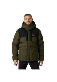 Kurtka zimowa męska Helly Hansen Explorer Puffy Jacket. Typ kołnierza: kaptur. Kolor: zielony. Sezon: zima