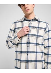 Lee - MESKA KOSZULA LEE MERCANTILE SHIRT VINTAGE ECRU JASPE PLAID 112370571. Styl: vintage #4