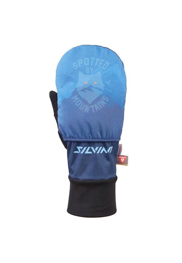 Rękawice narciarskie Silvini Montignoso. Kolor: niebieski, wielokolorowy, pomarańczowy. Sezon: zima. Sport: narciarstwo