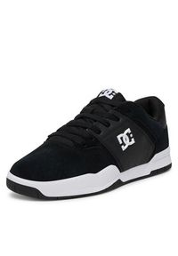 DC Shoes Sneakersy CENTRAL ADYS100551-BKW Czarny. Kolor: czarny. Materiał: zamsz, skóra #6
