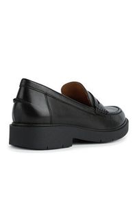 Geox Loafersy D Spherica Ec1 B D65DKB 00043 C9997 Czarny. Kolor: czarny. Materiał: skóra #7