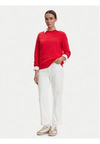 Tommy Jeans Bluza DW0DW19959 Czerwony Regular Fit. Kolor: czerwony. Materiał: bawełna #5