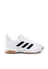 Adidas - adidas Buty Ligra 7 W FZ4660 Biały. Kolor: biały. Materiał: materiał #1