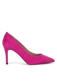DeeZee Szpilki WYL3660-7 Różowy. Kolor: różowy. Materiał: materiał. Obcas: na szpilce