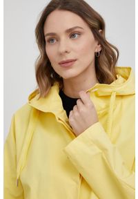 Pennyblack kurtka damska kolor żółty przejściowa. Okazja: na co dzień. Kolor: żółty. Materiał: materiał. Styl: casual #2