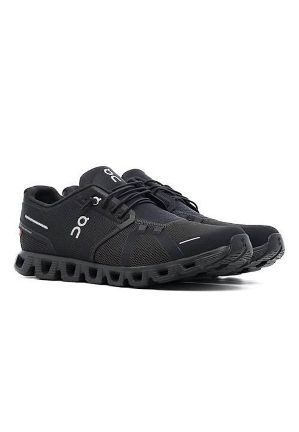 Buty do chodzenia męskie On Running Cloud 5. Kolor: czarny. Materiał: tkanina. Sport: turystyka piesza, bieganie